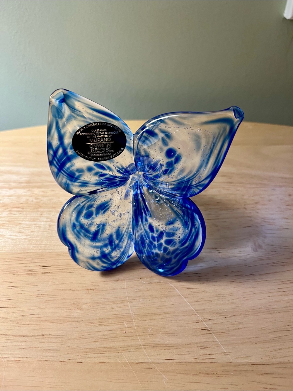 Murano Inspired Flower-Made in Italy